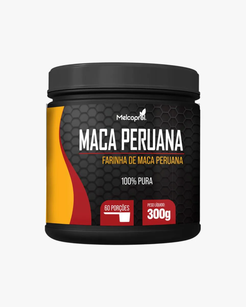 MACA PERUANA 100% PURA 300G MELCOPROL 60 PORçõES
