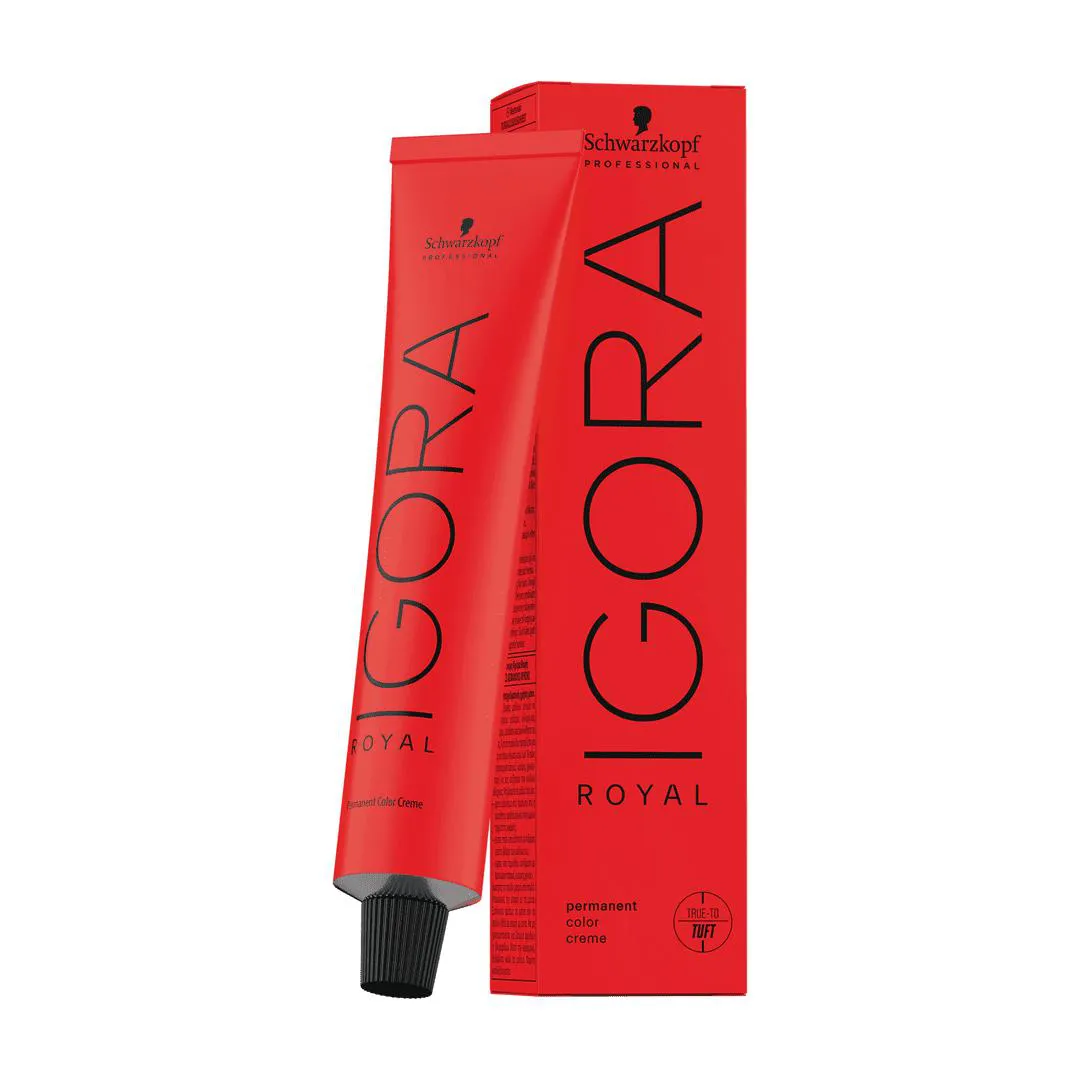 IGORA ROYAL TINTURA - 1-1 PRETO AZULADO 60G