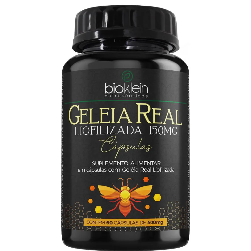 GELEIA REAL LIOFILIZADA BIOKLEIN 60 CÁPSULAS