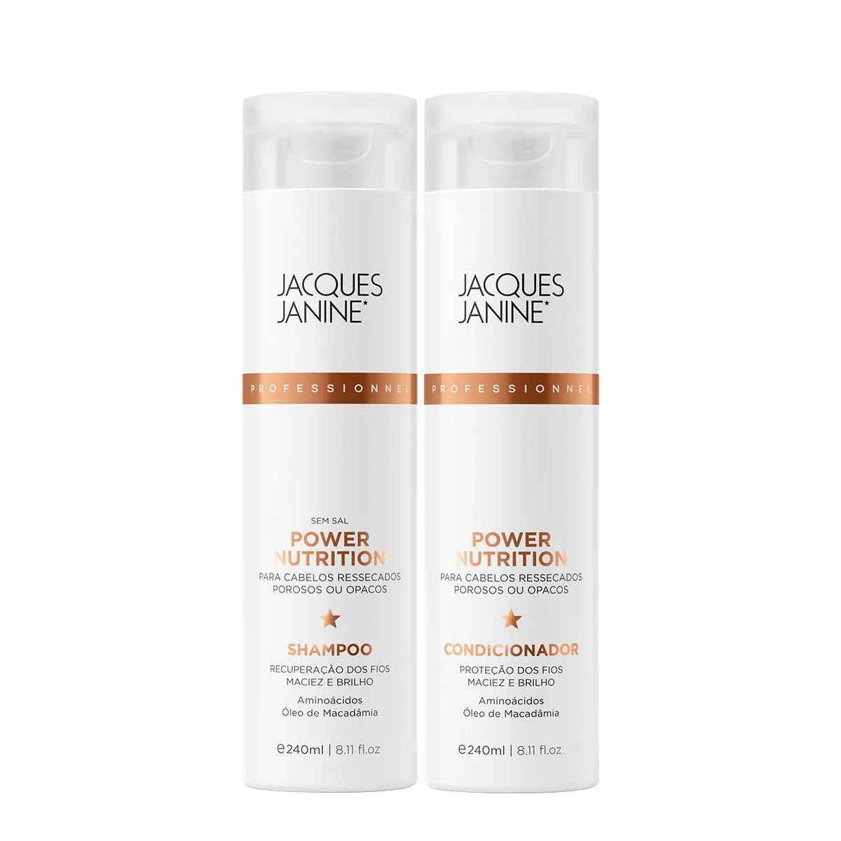 KIT JACQUES JANINE PROFESSIONNEL POWER NUTRITION DUO (2 PRODUTOS)