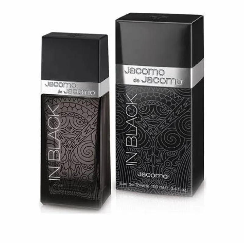 JACOMO DE JACOMO IN BLACK MASCULINO EAU DE TOILETTE 100ML