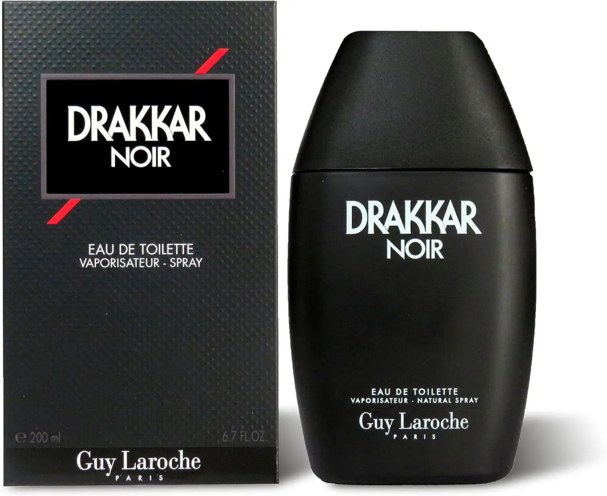GUY LAROCHE DRAKKAR NOIR MASCULINO EUA DE TOILETTE 200ML