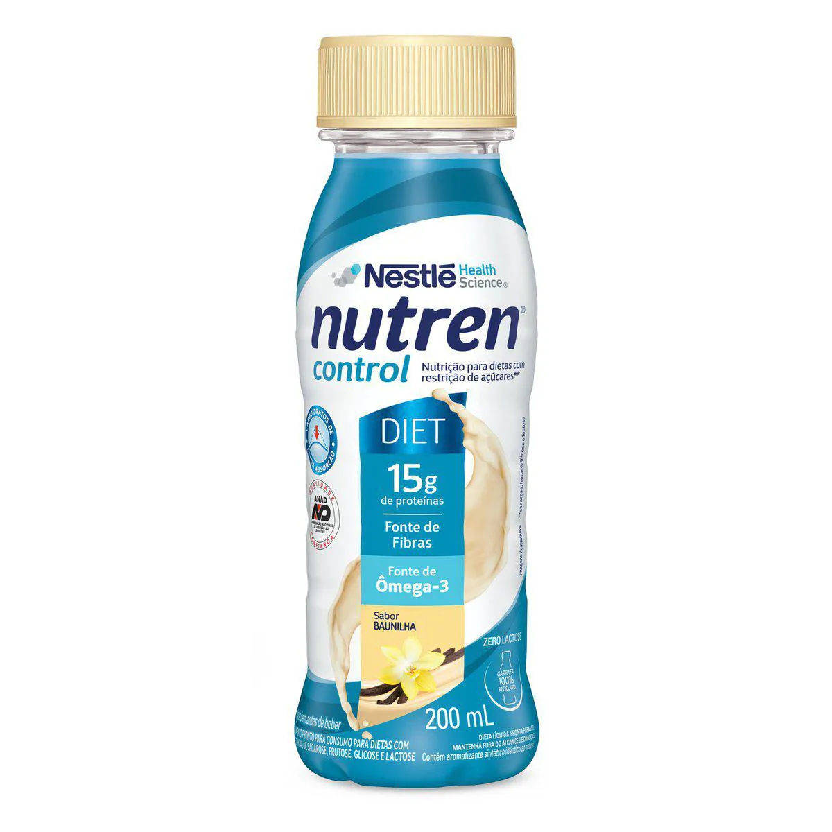 Suplemento Alimentar Nestlé Nutren Control Baunilha 200ml