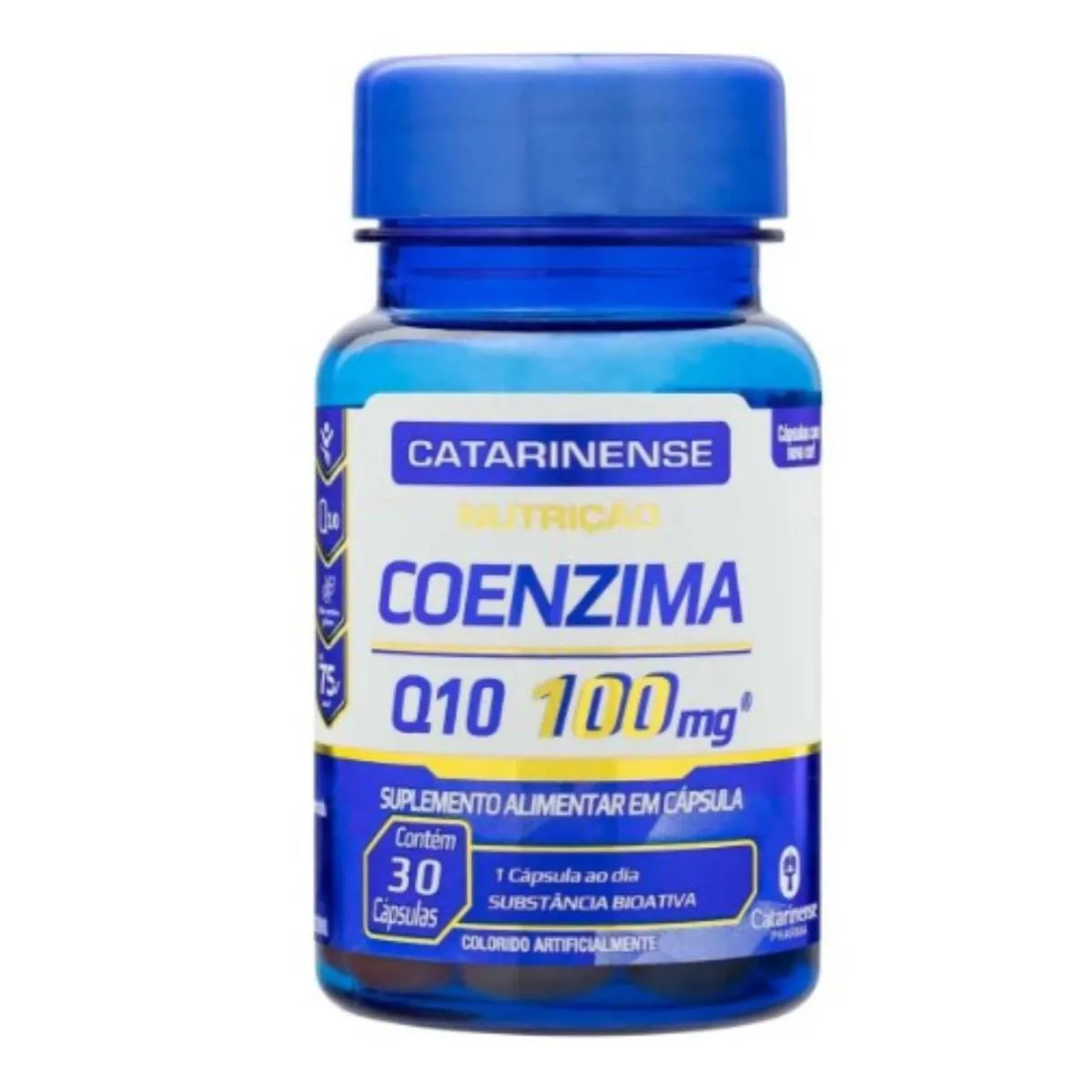 SUPLEMENTO ALIMENTAR COENZIMA Q10 100MG CATARINENSE - 30CPS