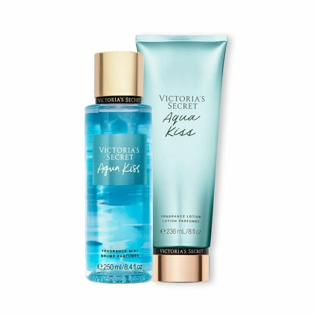 KIT BODY SPLASH + CREME VICTORIA&#039S SECRETACQUA KISS