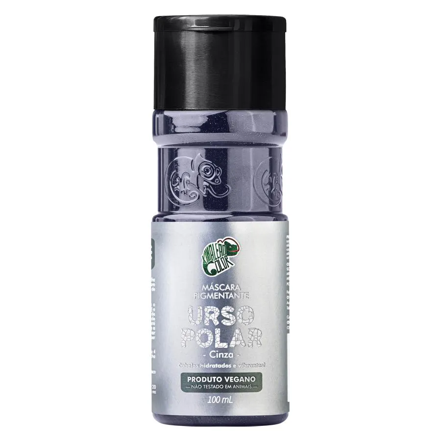 MáSCARA TONALIZANTE URSO POLAR KAMALEãO COLOR CINZA 100ML