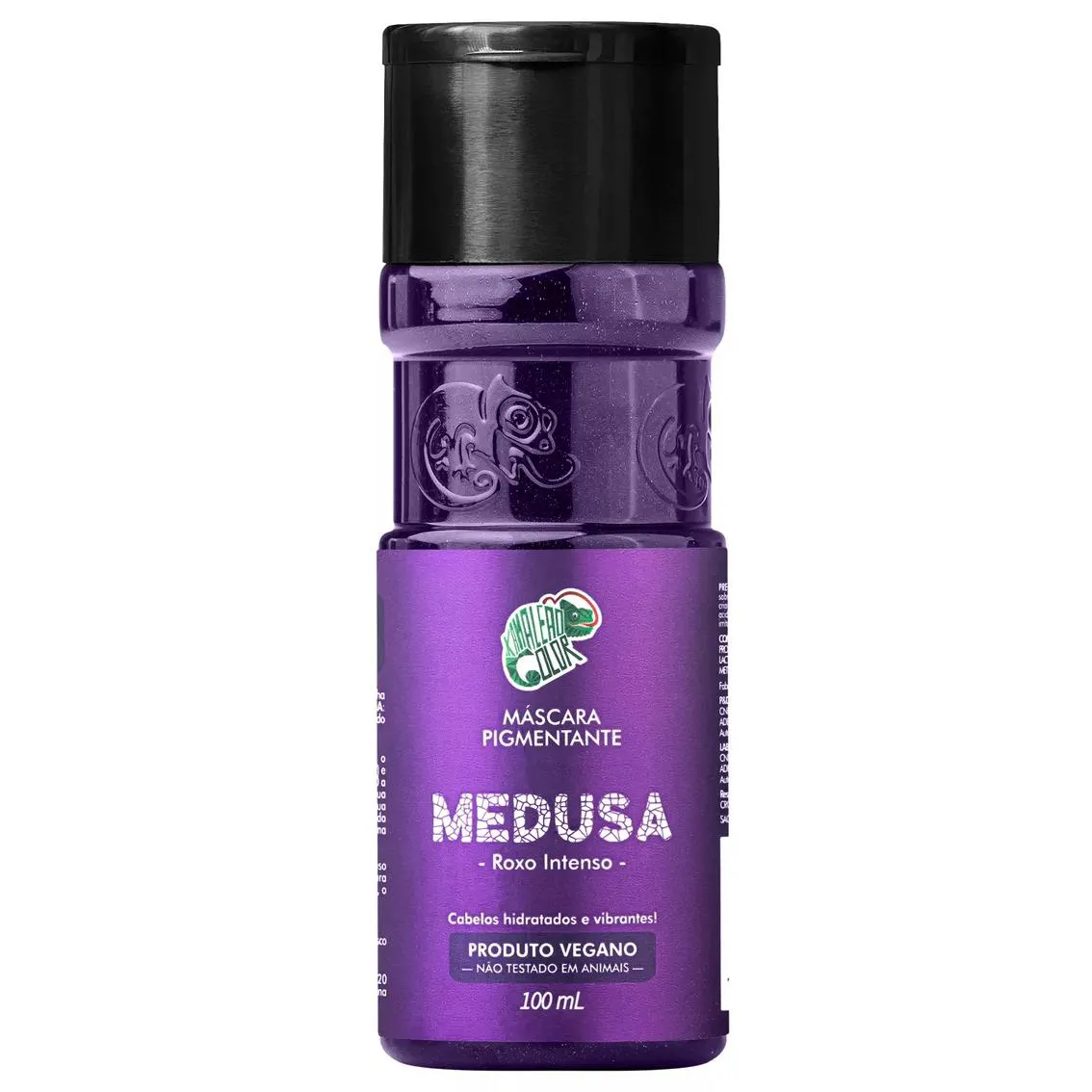 MáSCARA TONALIZANTE MEDUSA KAMALEãO COLOR ROXO INTENSO 100ML