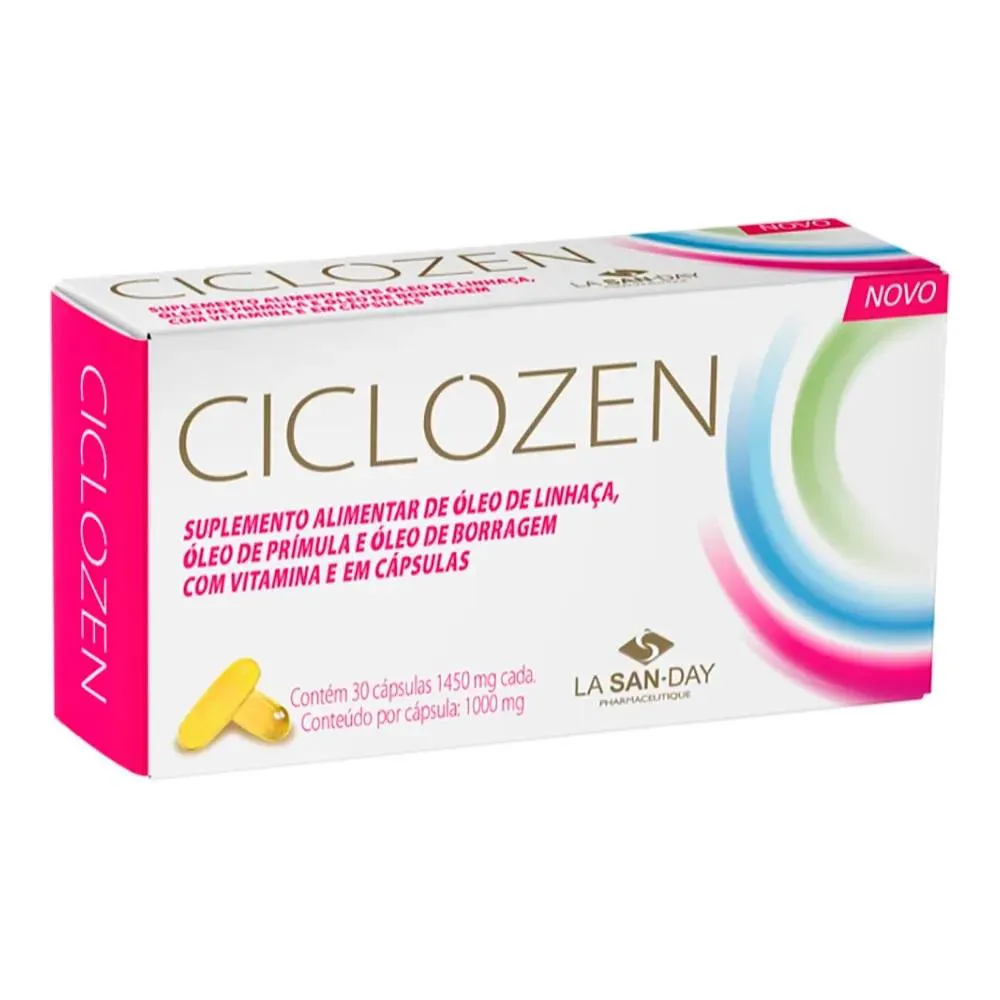 VITAMINA CICLOZEN 30 CáPSULAS SOFTGEL - LA SAN-DAY