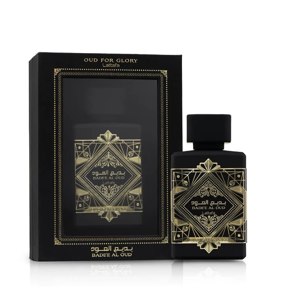 PERFUME ÁRABE BADE&#039E AL OUD OUD FOR GLORY EDP 100ML - LATTAFA