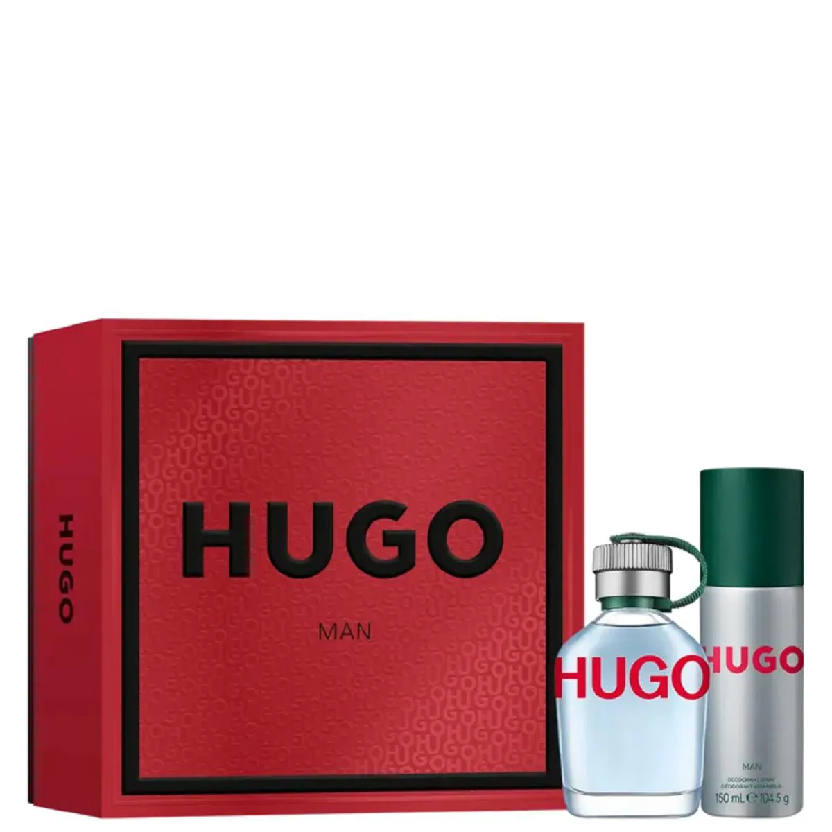 CONJUNTO HUGO BOSS MAN MASCULINO - EAU DE TOILETTE 75ML + DESODORANTE 150ML