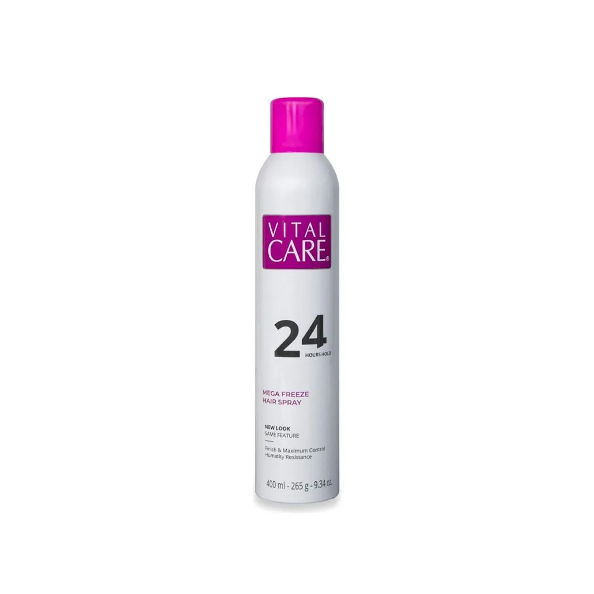 VITAL CARE MEGA FREEZE HAIR SPRAY 24H  400ML