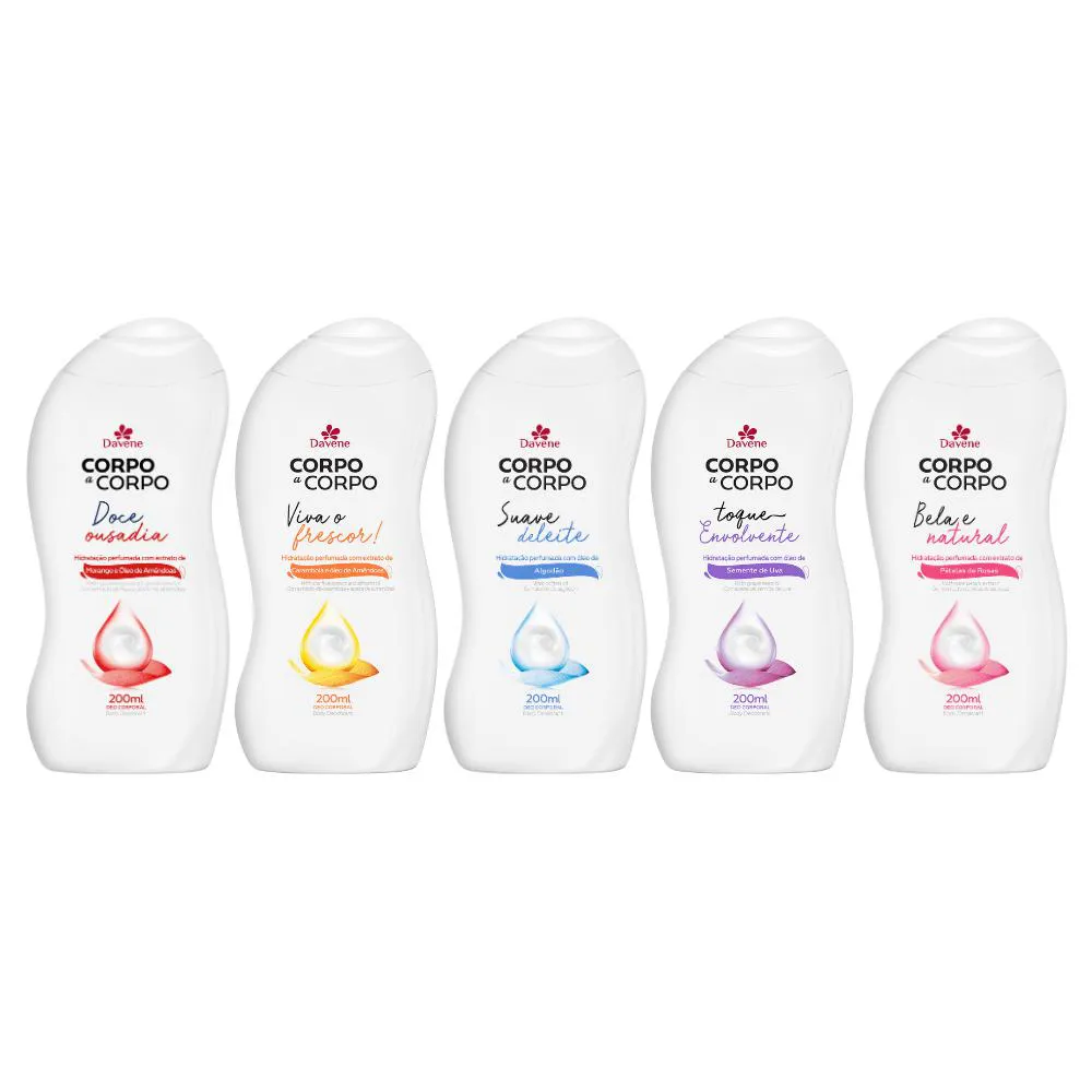 KIT MISTO CORPO A CORPO 49 MP (5 X LOçãO HIDRATANTE CORPO A CORPO)