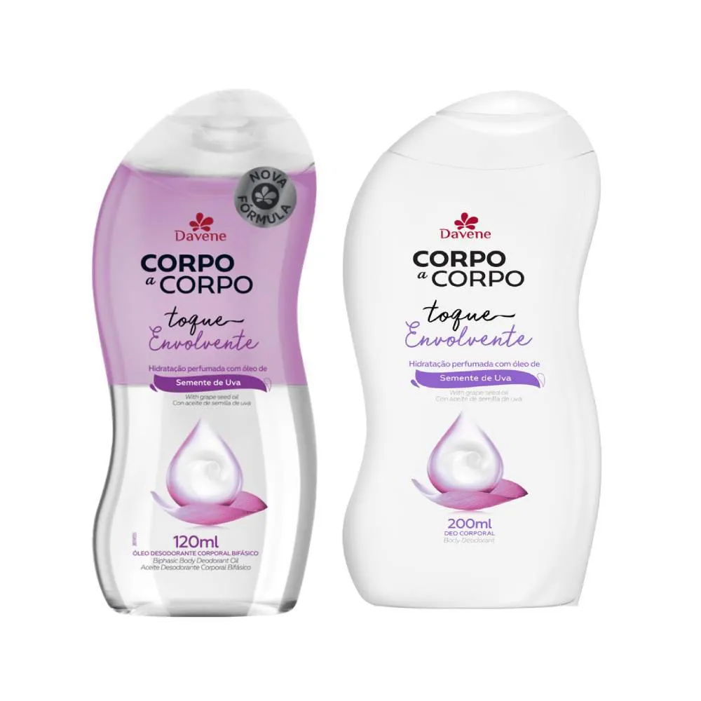 KIT ESPECIAL - HIDRATANTE ENVOLVENTE + ÓLEO BIFáSICO