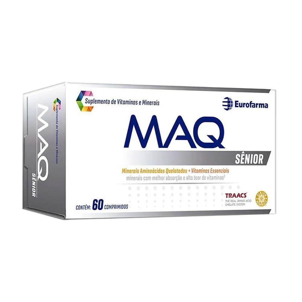 MAQ SêNIOR EUROFARMA 60 COMPRIMIDOS