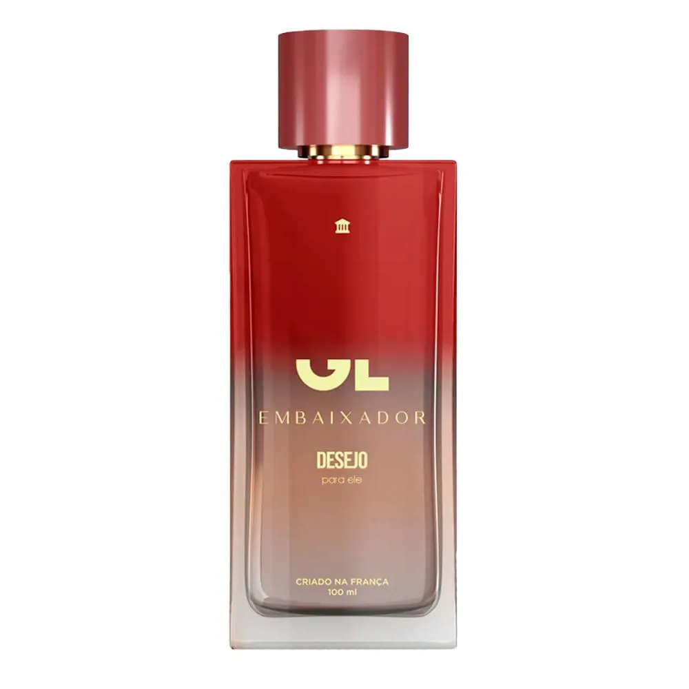 GL EMBAIXADOR DESEJO PARA ELE DEO COLôNIA - PERFUME MASCULINO 100ML