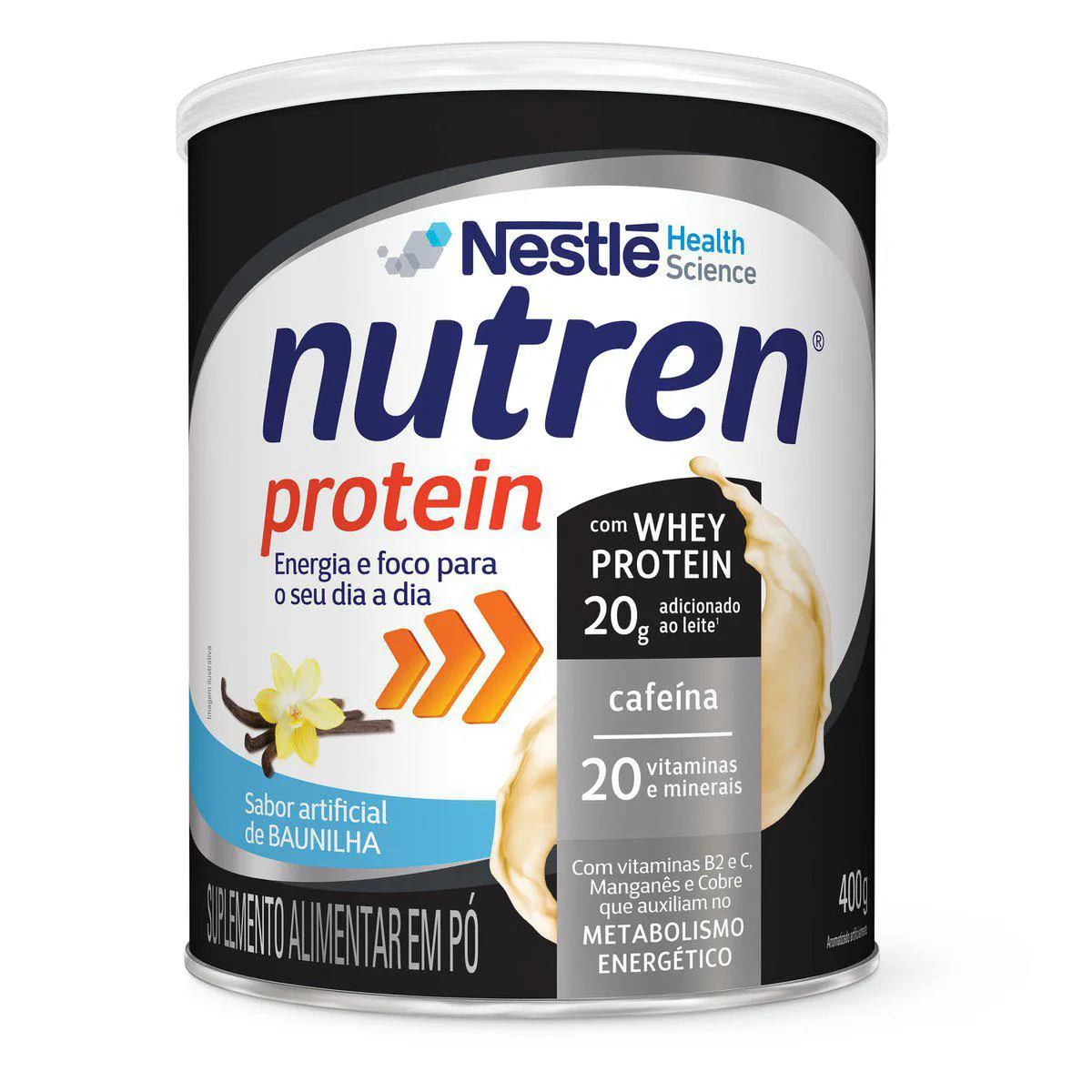 Suplemento Alimentar Nutren Protein Baunilha 800g