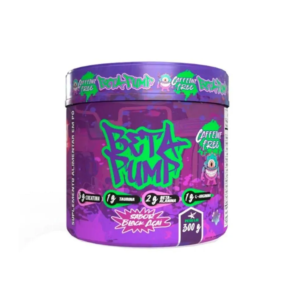BETA PUMP (300G) - SABOR: BLACK AçAI