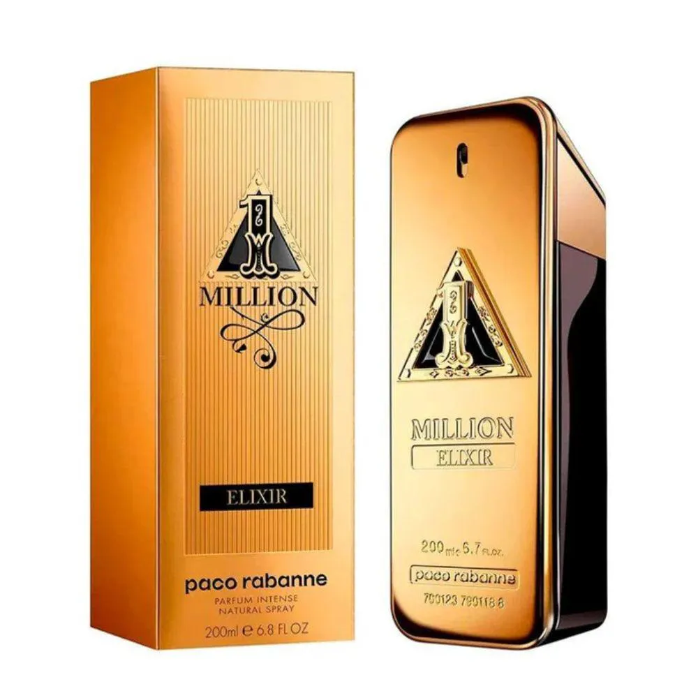 PACO RABANNE ONE MILLION ELIXIR PARFUM INTENSE MASCULINO 200ml