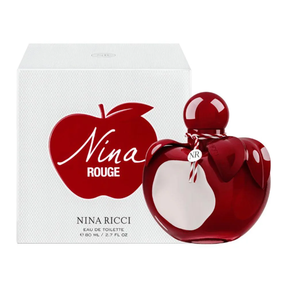 NINA RICCI NINA ROUGE EAU DE TOILETTE FEMININO 80ml