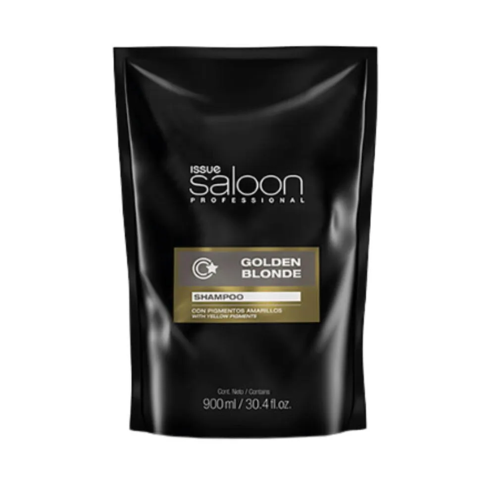 SHAMPOO ISSUê SALOON PROF GOLD BLONDE 900ML