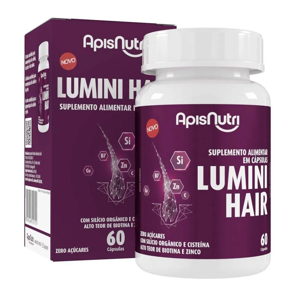LUMINI HAIR (60 CAPS) - PADRãO: ÚNICO