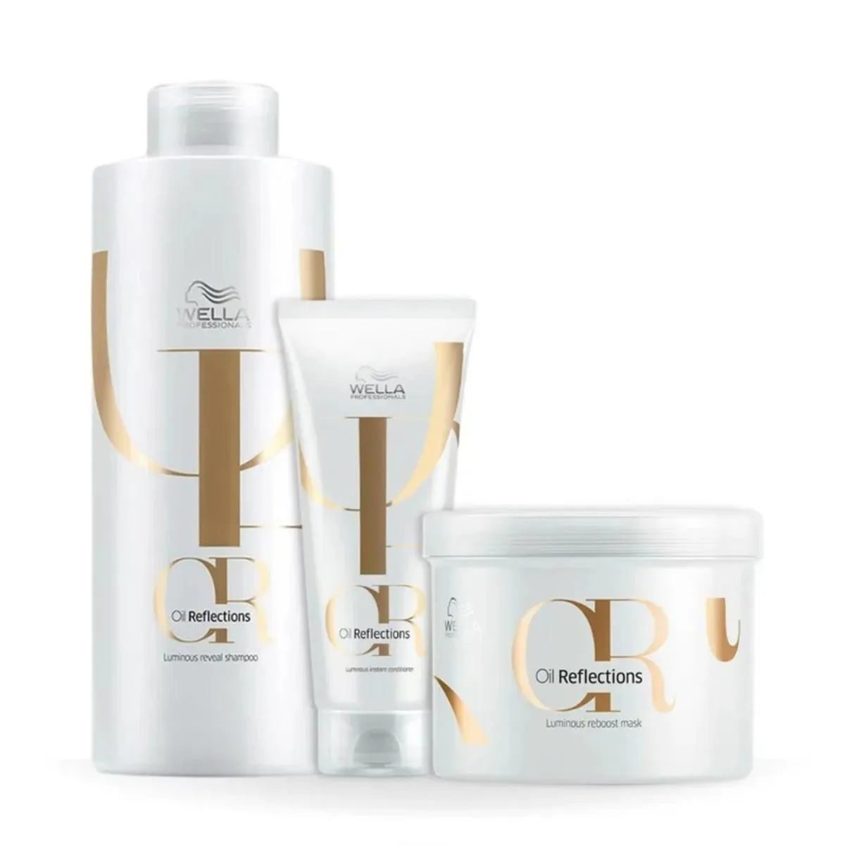 WELLA KIT OIL REFLECTIONS SH 1000ML + COND 200ML + MáSC 500ML