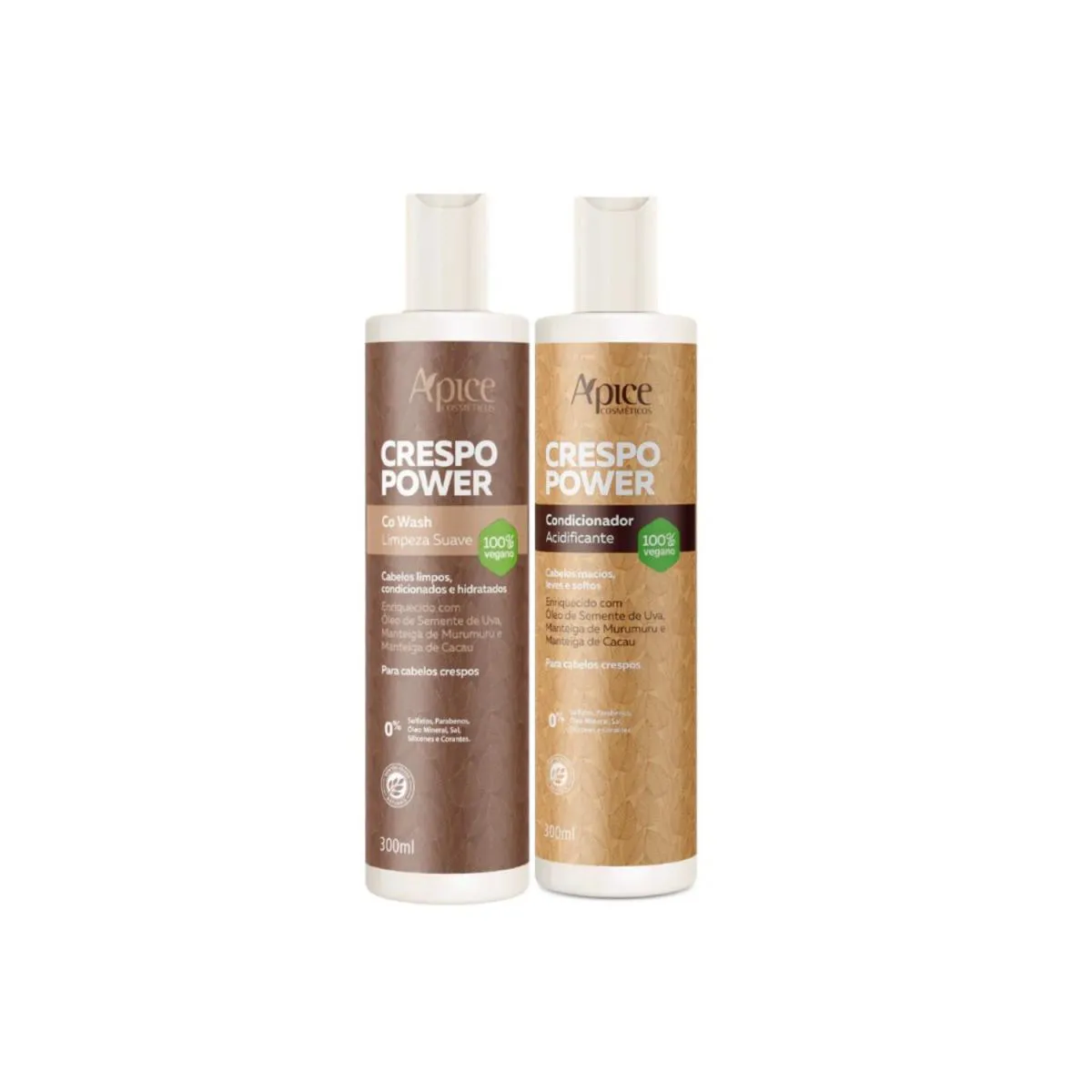 APICE KIT SHAMPOO E CONDICIONADOR NUTRITIVO CRESPO POWER