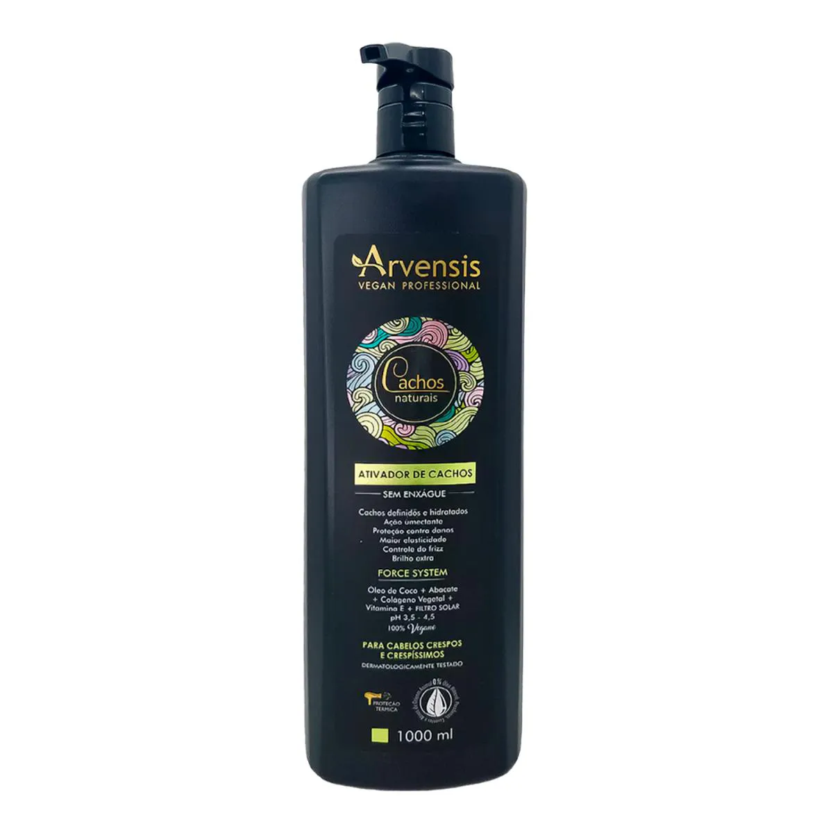 ARVENSIS CACHOS NATURAIS ATIVADOR CRESPOS E CRESPISSIMOS