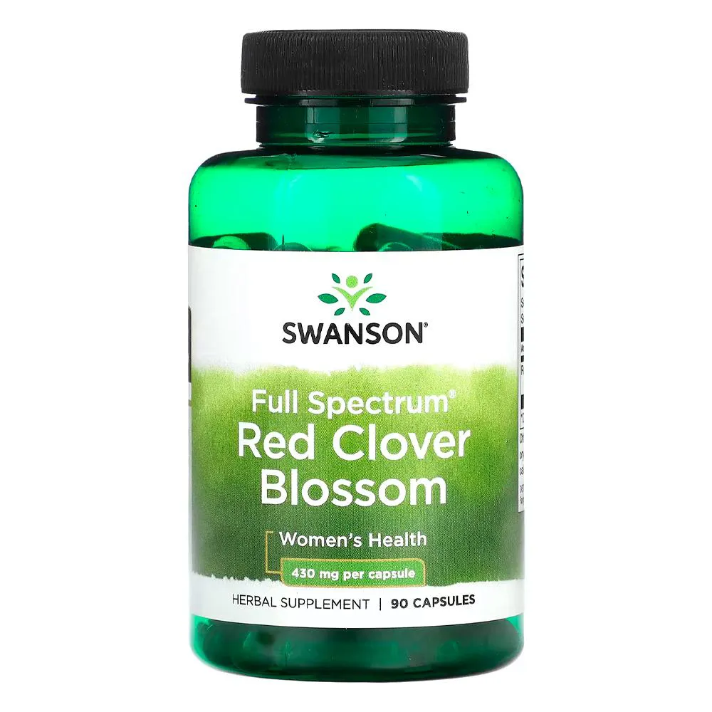 TREVO VERMELHO 430MG SWANSON 90 CáPSULAS IMPORTADO