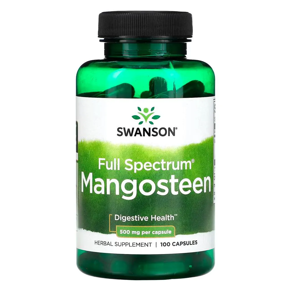 MANGOSTIM 500MG SWANSON 100 CAPSULAS IMPORTADO