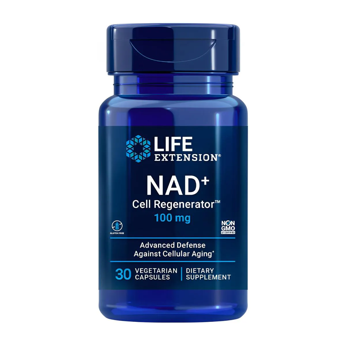 NAD+ CELL 100MG LIFE EXTENSION 30 CAPSULAS IMPORTADO