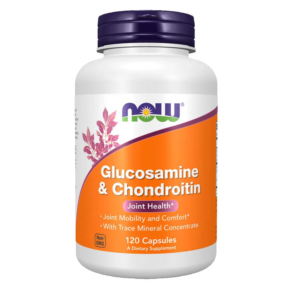 G.LUCOSAMINA CONDROITINA NOW FOODS 120 CáPSULAS IMPORTADO