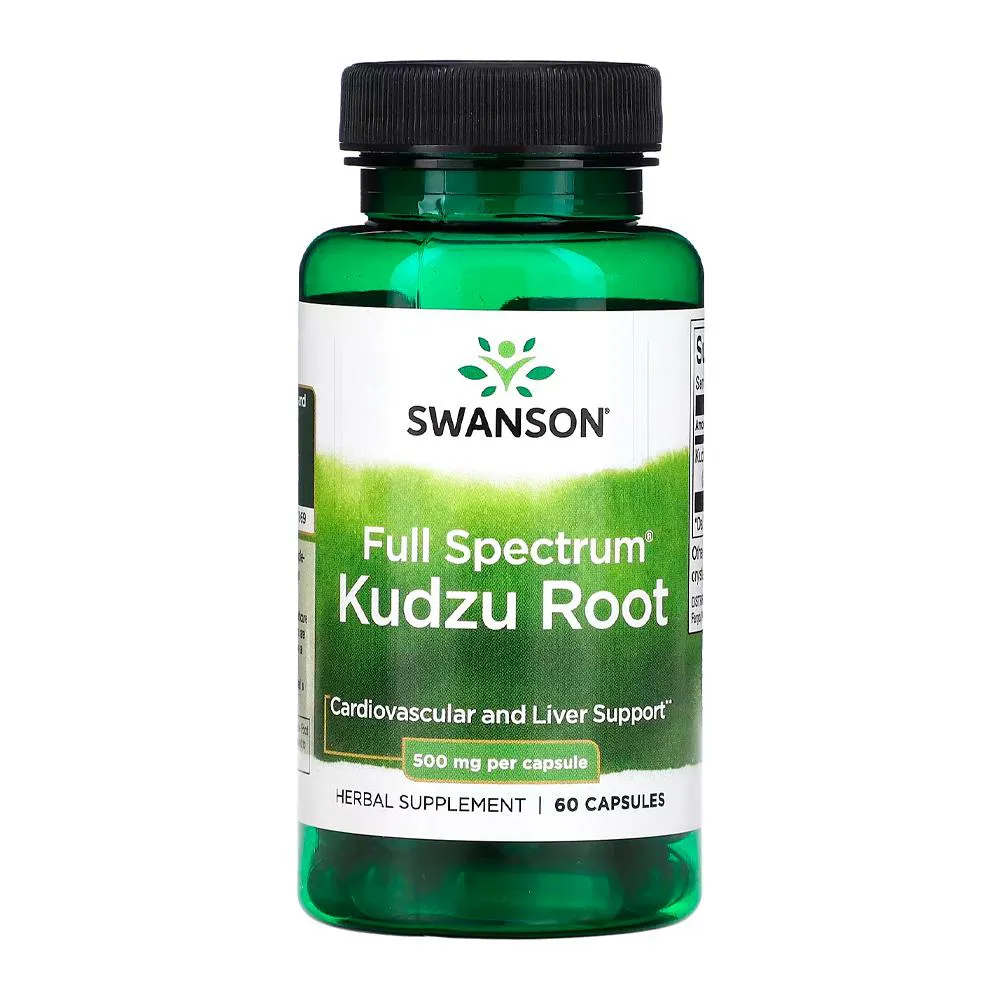 RAIZ DE KUDZU 500MG SWANSON 60 CAPSULAS IMPORTADO