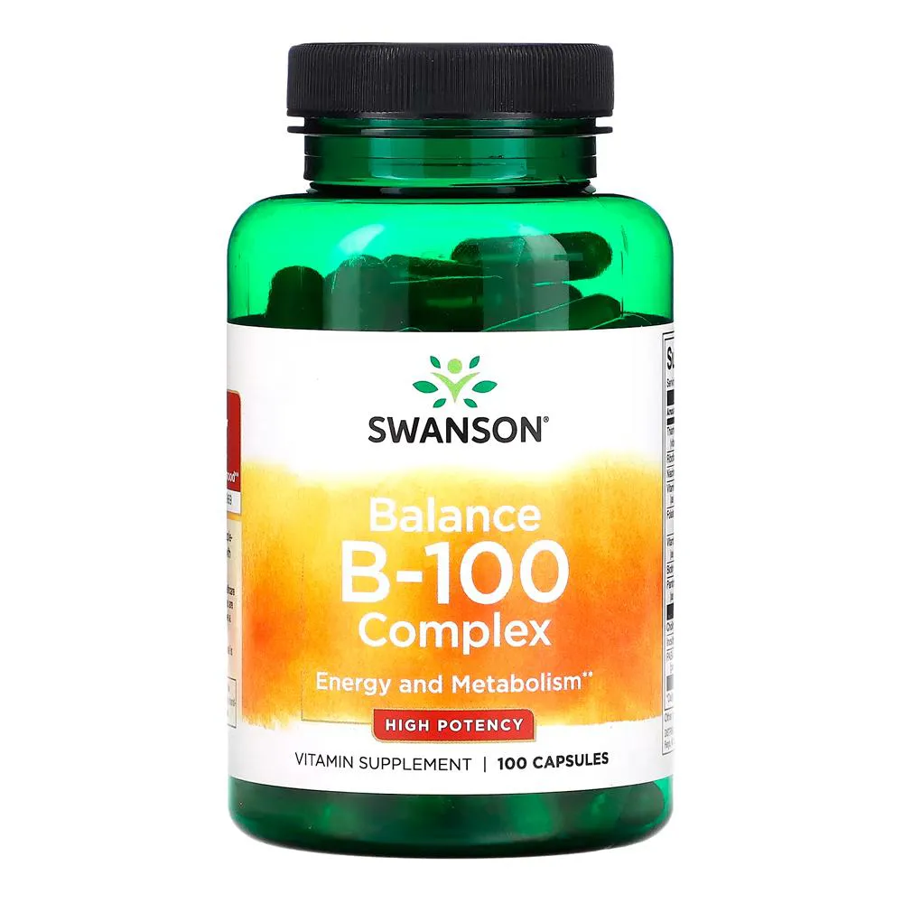 COMPLEXO B-100 BALANCE SWANSON 100 CAPSULAS IMPORTADO