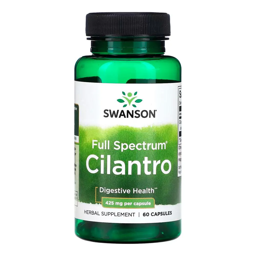 COENTRO FULL ESPECTRO 425MG SWANSON 60 CAPS IMPORTADO