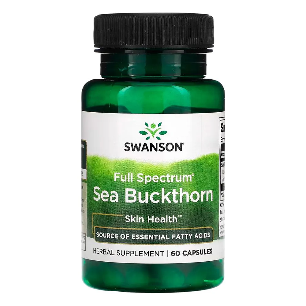 ESPINHEIRO MARíTIMO 400MG SWANSON 60 CáPSULAS IMPORTADO
