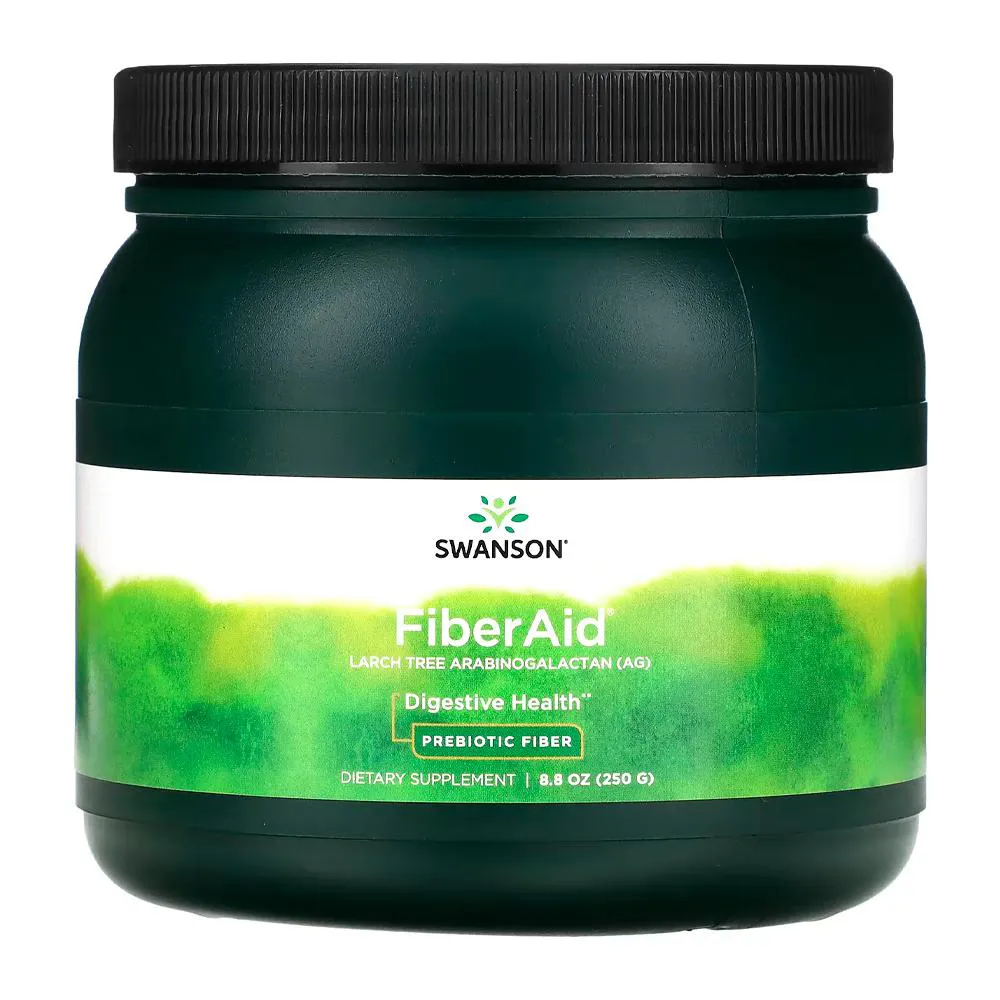 FIBERAID ARABINOGALACTANA LARIçO SWANSON 250G IMPORTADO