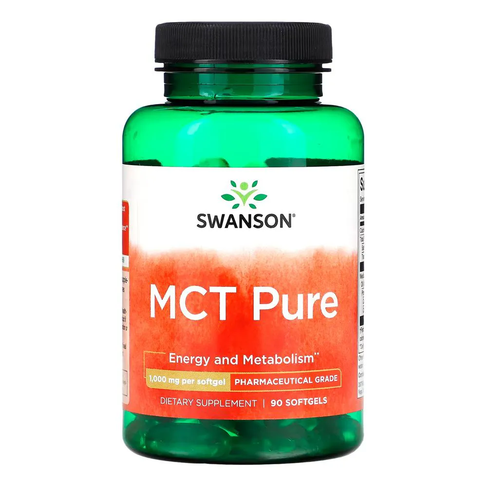 MCT PURO 1,000MG SWANSON 90 SOFTGELS IMPORTADO