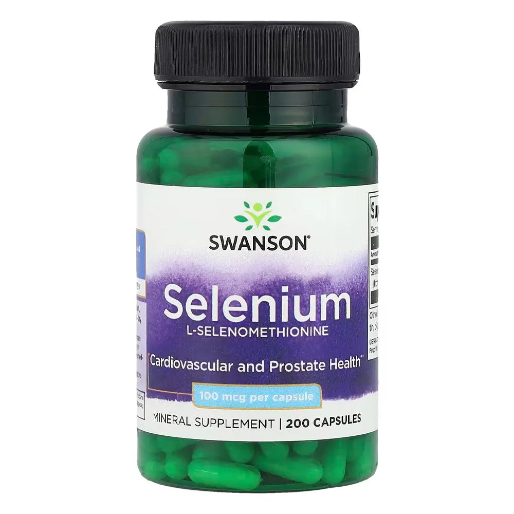 SELêNIO 100MCG SWANSON 200 CAPSULAS IMPORTADO