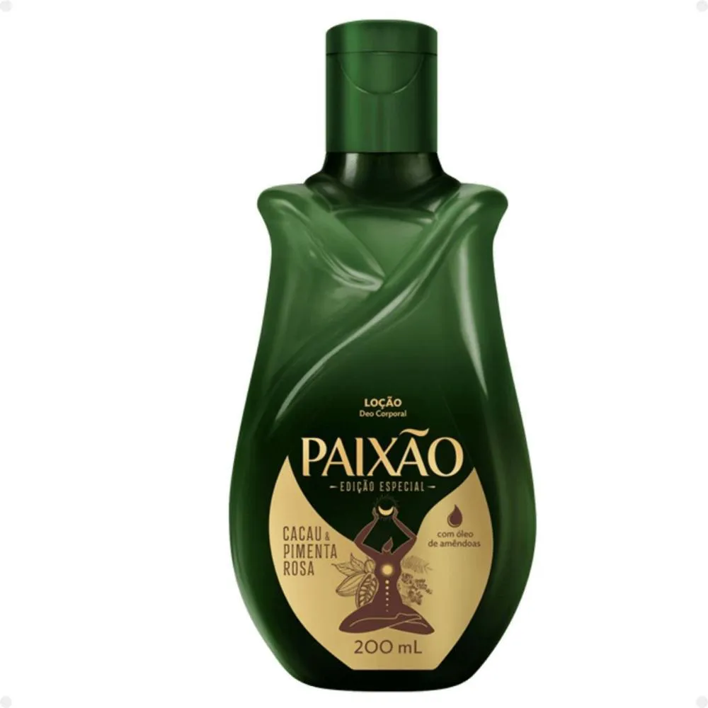 LOçãO DEO HIDRATANTE PAIXãO CACAU E PIMENTA 200ML