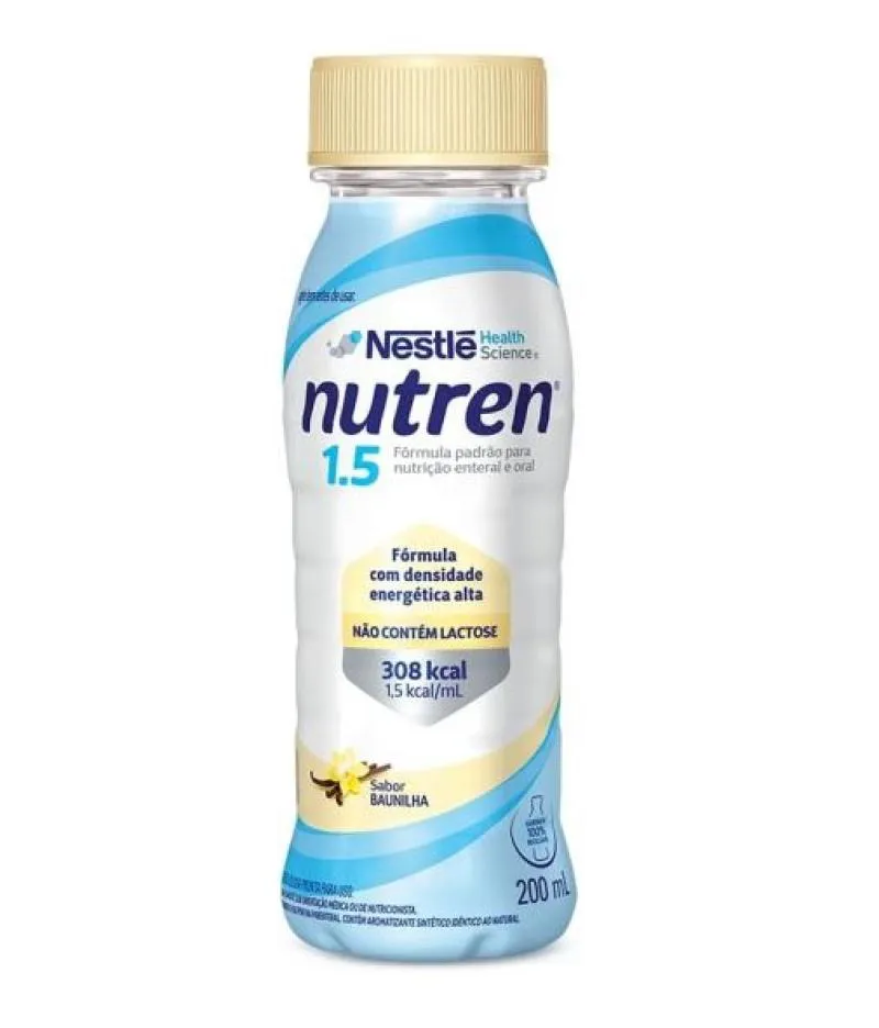 NUTREN 1.5 BAUNILHA 200ML - NESTLE