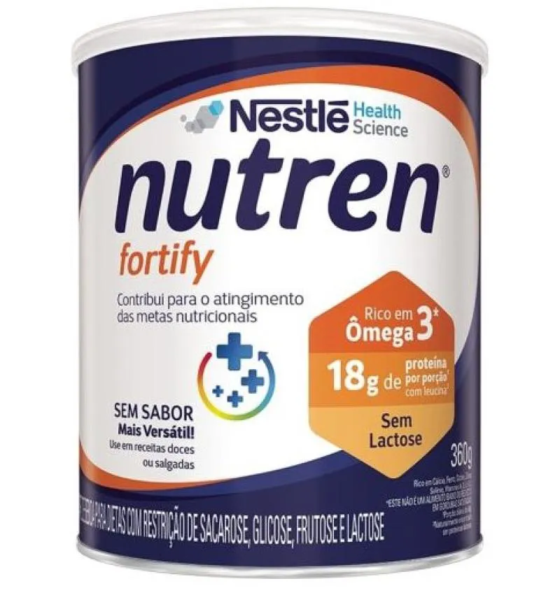 NUTREN FORTIFY SEM SABOR 360G - NESTLE