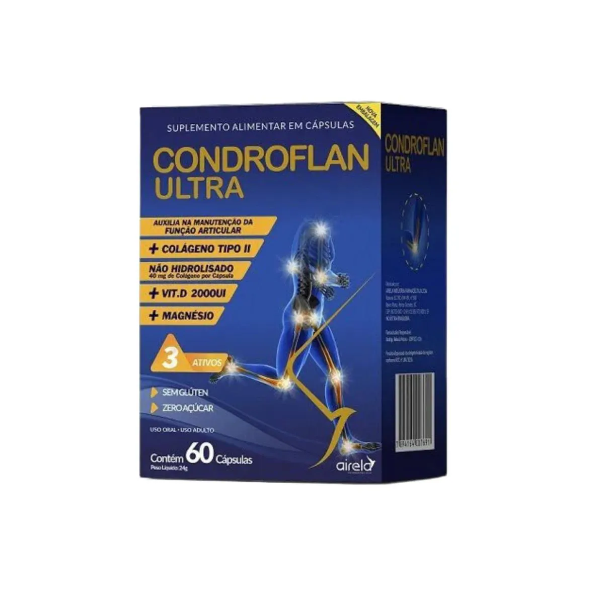 CONDROFLAN ULTRA SUPLEMENTO SAúDE DAS ARTICULAçõES - AIRELA