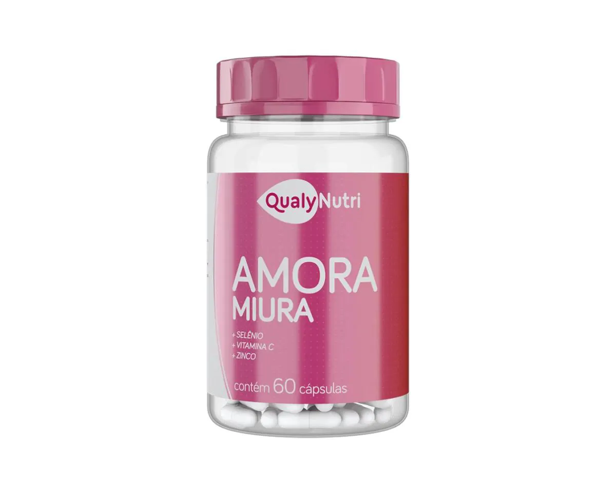 SUPLEMENTO ALIMENTAR AMORA MIURA 60CPS – QUALYNUTRI
