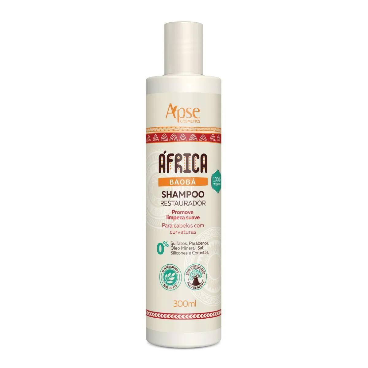 SHAMPOO RESTAURADOR ÁFRICA BAOBá 300ML APSE