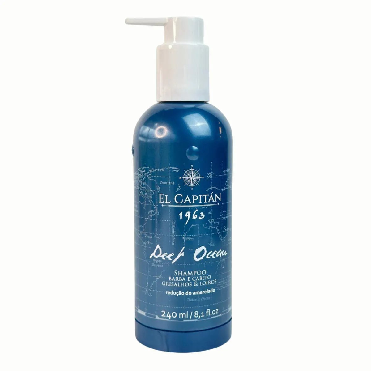 SHAMPOO DEEP OCEAN DESAMARELADOR 240ML EL CAPITAN