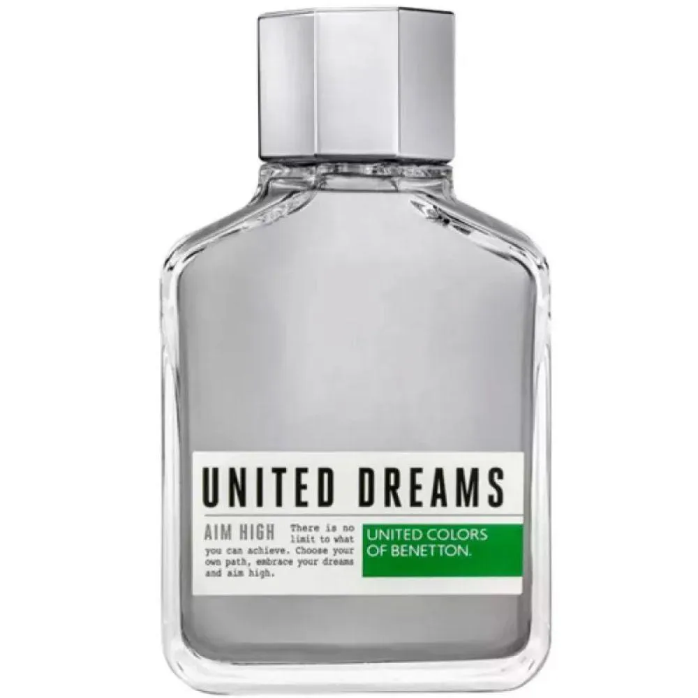 UNITED DREAMS AIM HIGH BENETTON EAU DE TOILETTE MASCULINO-200 ML