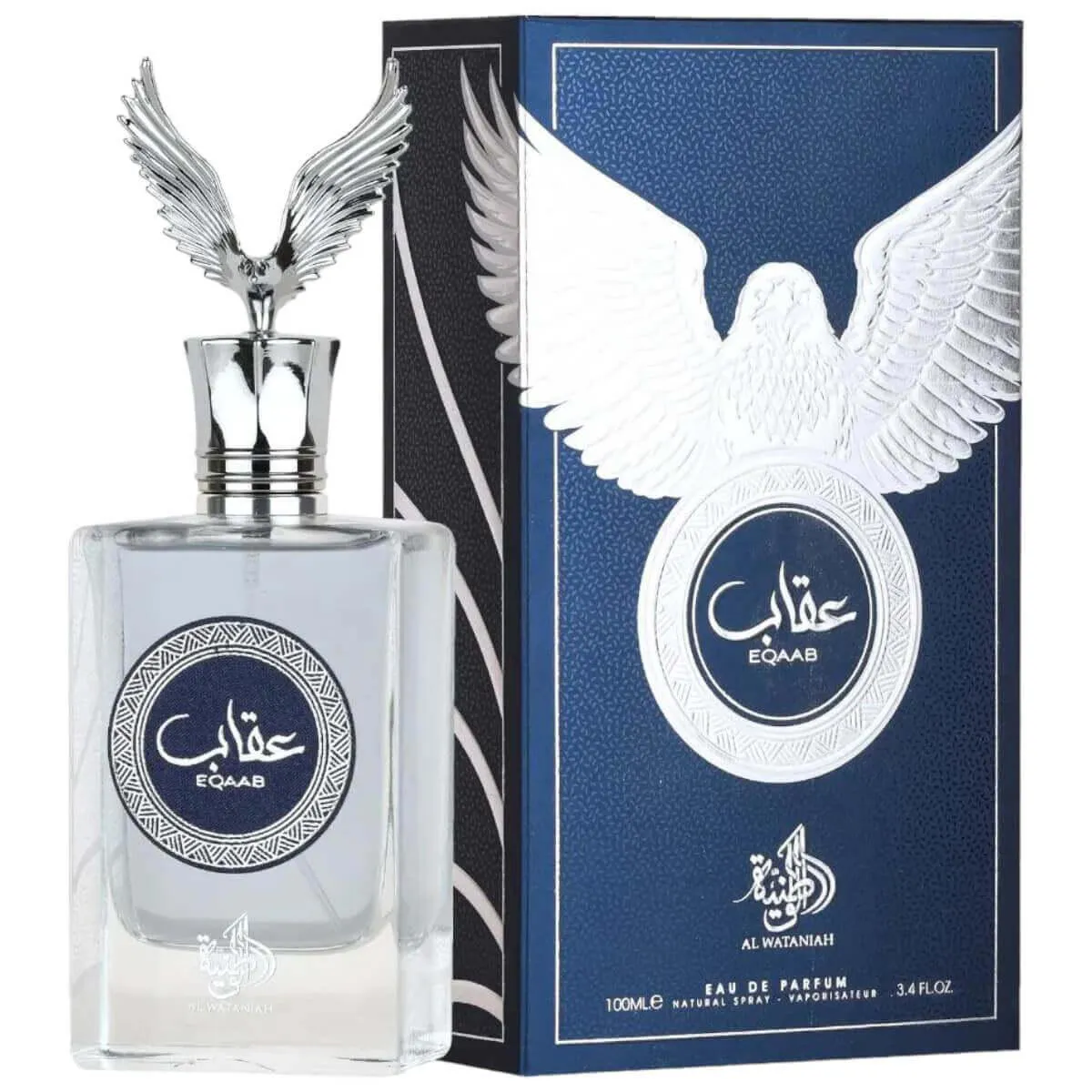 PERFUME ARABE AL WATANIAH EQAAB EDP 100ML MASCULINO