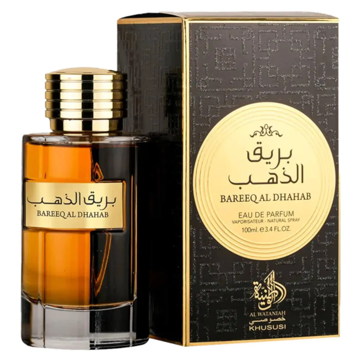 PERFUME ARABE BAREEQ AL DHAHAB EDP 100ML MASCULINO