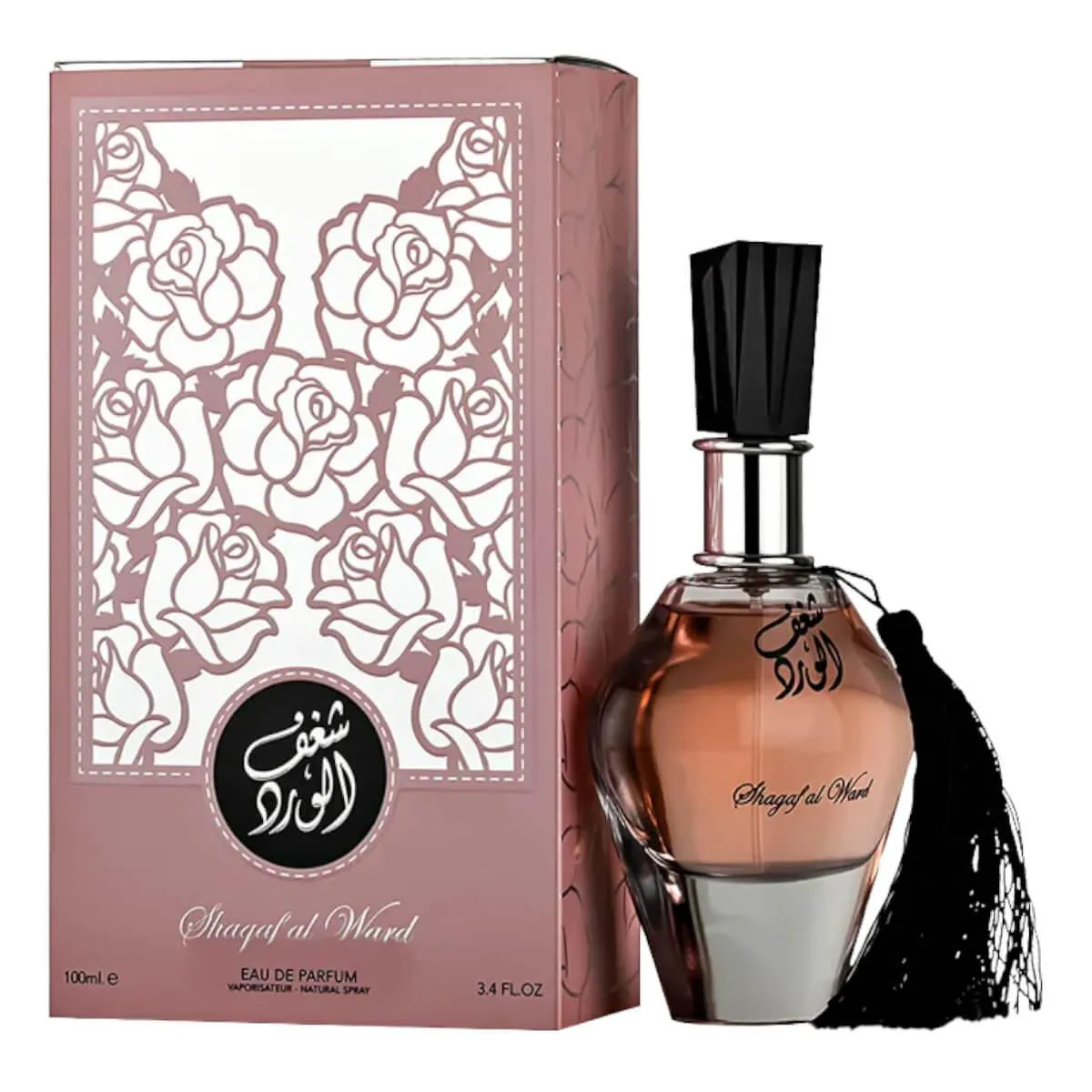 PERFUME ARABE SHAGAF AL WARD EDP 100ML FEMININO